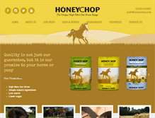 Tablet Screenshot of honeychop.com
